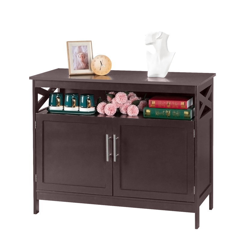 Buffet de 39,4 po de largeur, Brun
