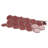 Tribeca 2" Hex Glossy 11-1/8 " x 12-5/8 " Porcelain Mosaic Floor & Wall Tile-49971004