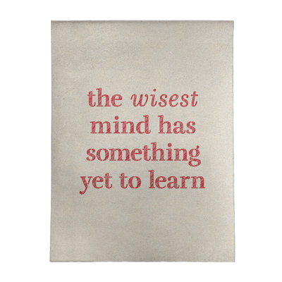 Quotes Chenille Indoor Rug