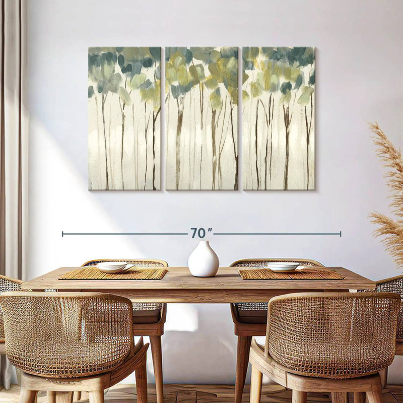 Avery Viridian Treeline I, 36" H x 57" W