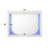 Pearl White Finish Mirror