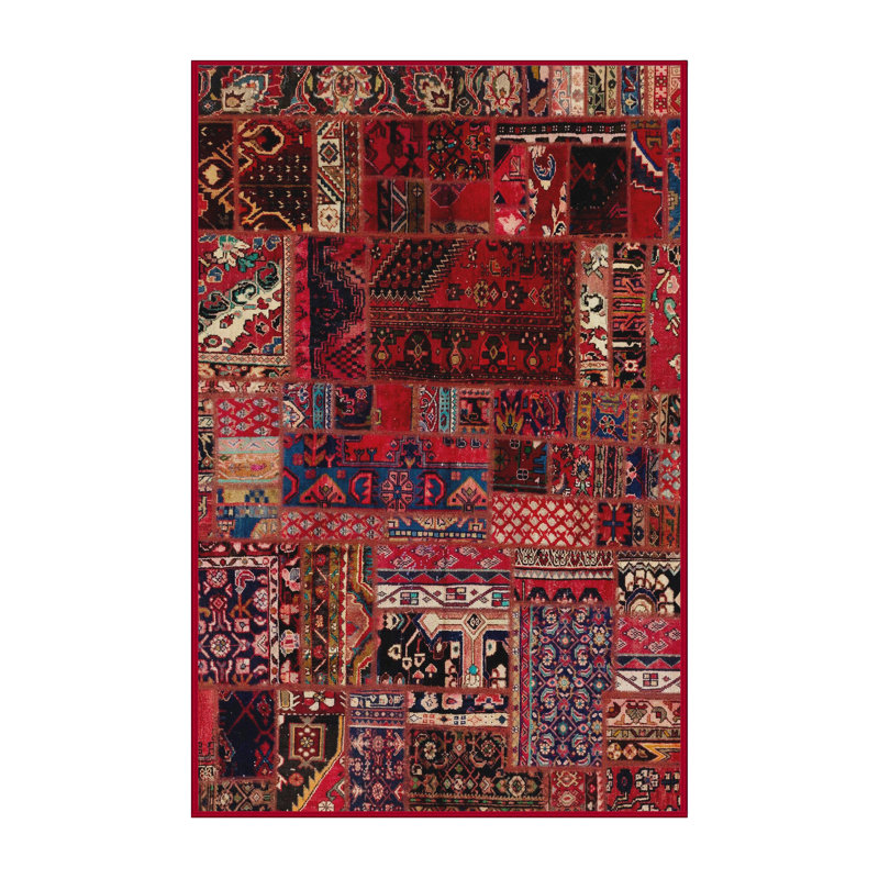 Tapis abstrait moderne 2008, Rectangle 8 pi x 10 pi