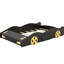 Lit plateforme confortable de style voiture de course avec matériaux de rangement spacieux-1483207497-1483207502