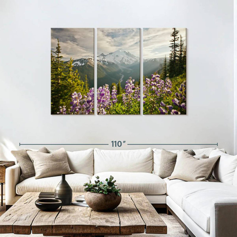 Alvord Mt. Rainier, H 48 po x l 74 po
