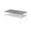 Ensemble de 3 tables basses et tables de bout, table en verre trempé avec panneau de fibres à densité moyenne, tables modernes pour le salon, verre gris-1601564878-1601564869-1601564877