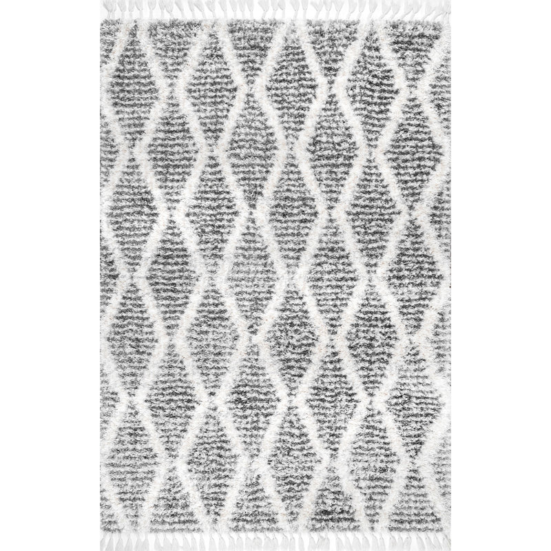 Tapis gris Tattnall, Rectangle 6 pi 7 po x 9 pi