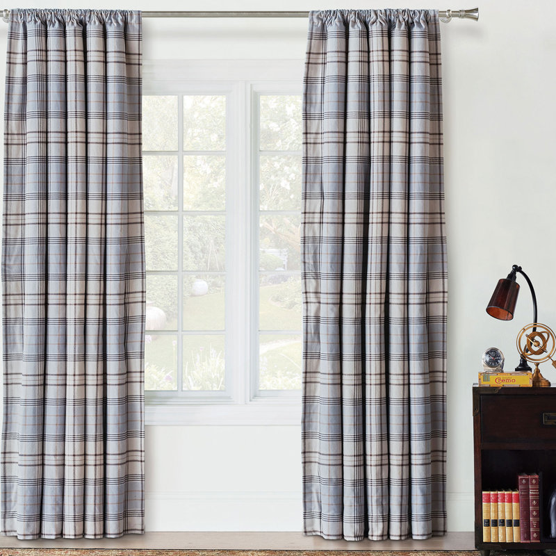 Arthur Room Darkening Curtain, 48" W x 96" L 