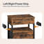40cm W Metal Bedside Table