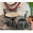 Tri-Fold Steel Frame Round Bistro Table
