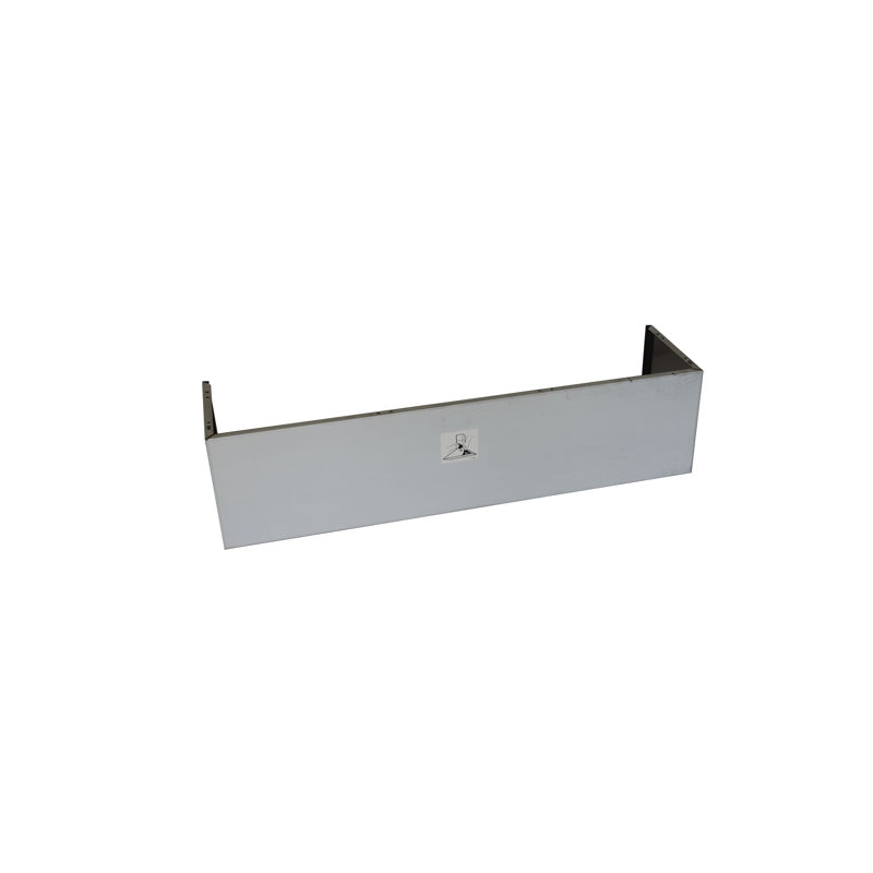 Elica Range Hood Chimney Extension, 12" H x 48" W x 12" D