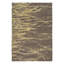 Ven Abstract Area Rug in Gray/Gold-1313835480