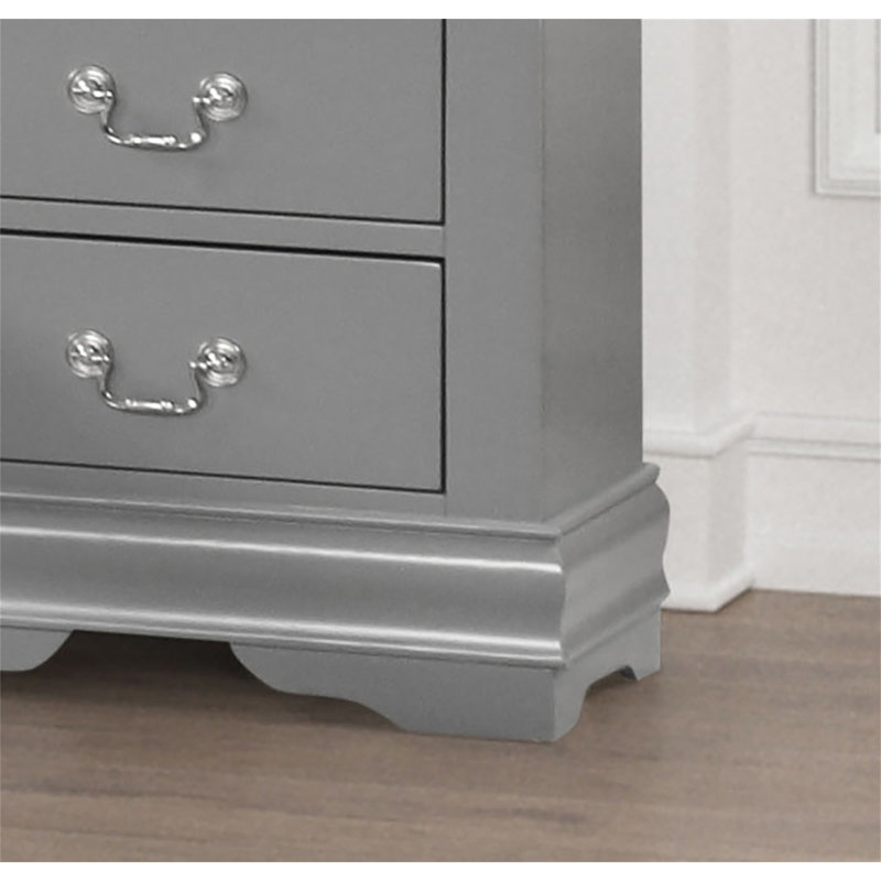 Meuble de rangement de style transitionnel 1Pc