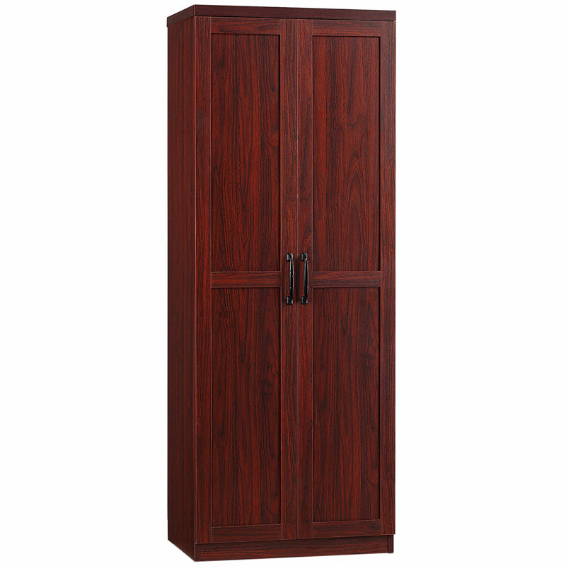 Garde-manger autoportant de 63 pouces à 2 portes avec tablettes à 5 niveaux et tablettes réglables pour un rangement organisé