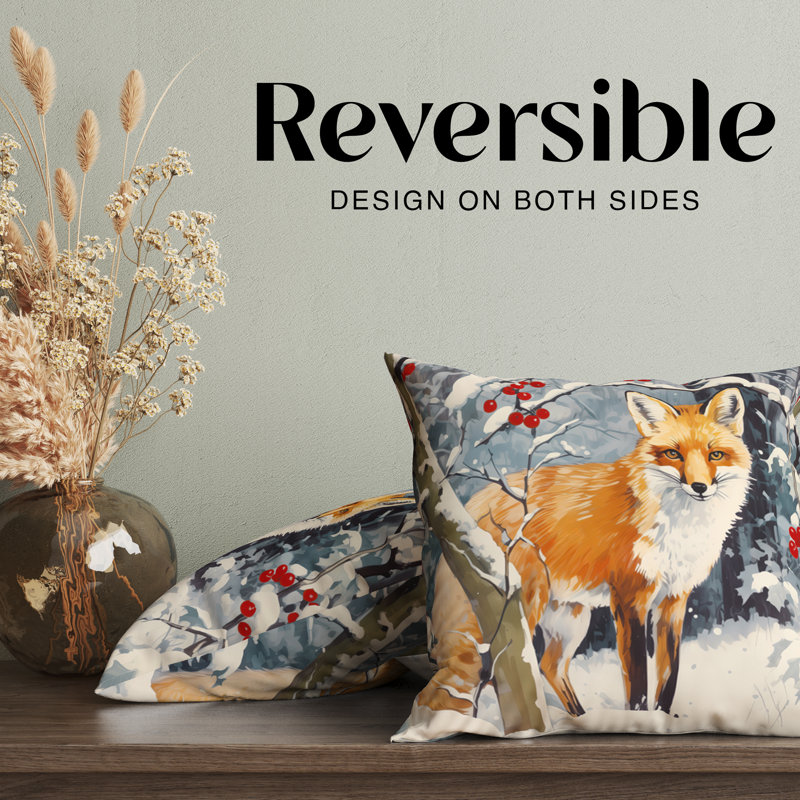 Housse de coussin Winter Winter, H 16 po x l 16 po