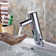 Brushed Nickel Touchless Faucet with Temperature Control Function
