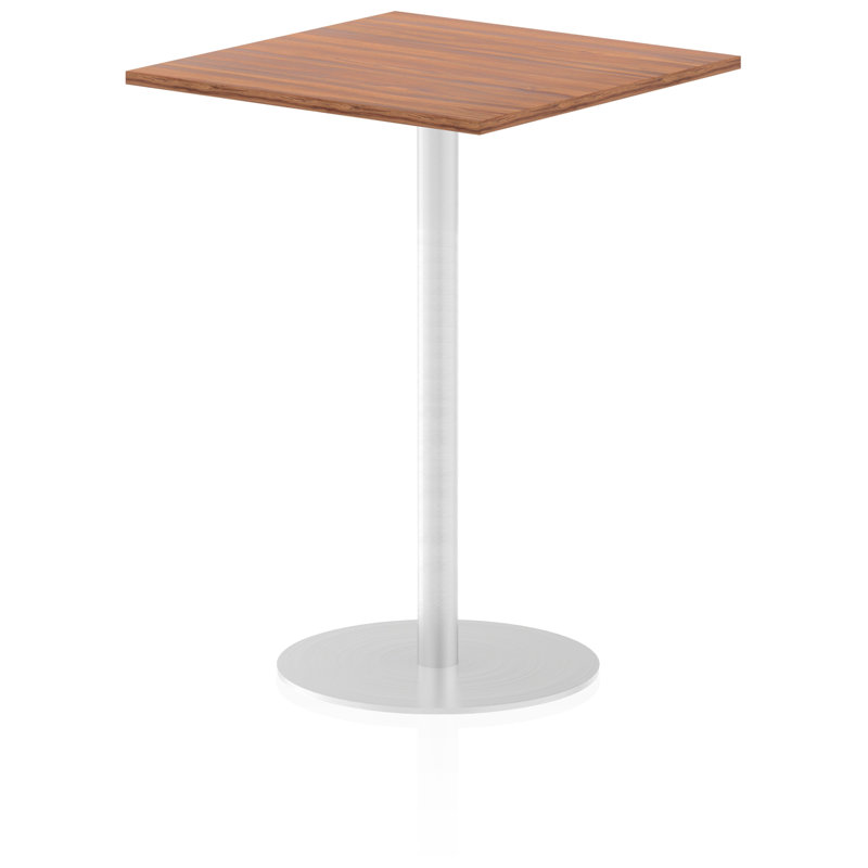 Pedestal Coffee Table, 114.5cm H x 80cm W x 80cm D, Walnut