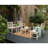 POLYWOOD Chippendale Garden Arm Chair-9706018
