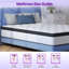 25cm Medium Hybrid Mattress – Memory Foam & Pocket Spring Mattress in a Box-122720471
