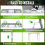 87cm Rectangular Adjustable Folding Table
