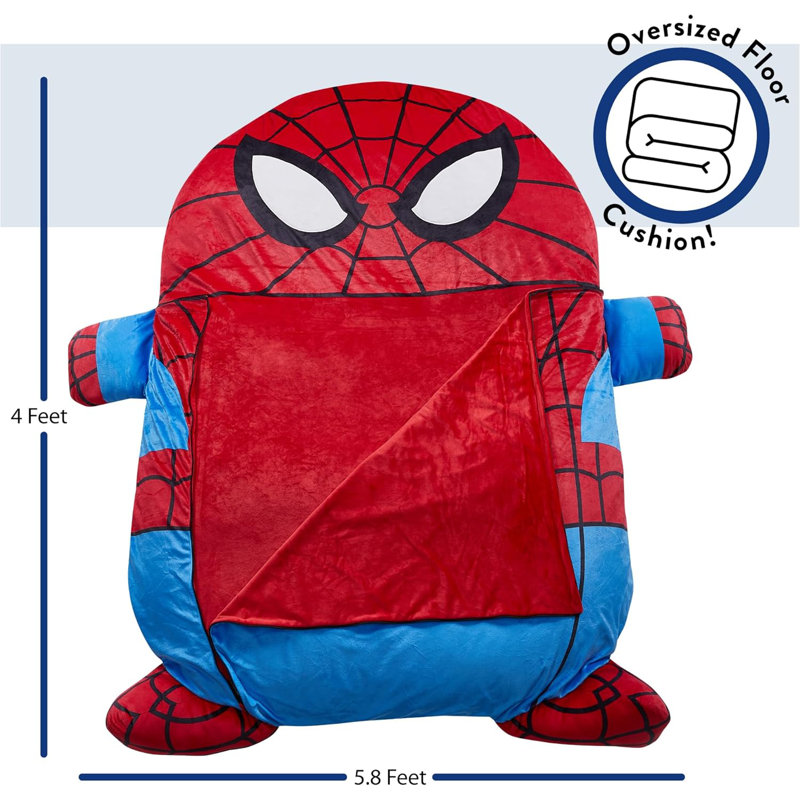 Très grande chaise longue Spiderman pour enfants