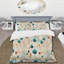 Pastel Colors Forest Pattern - Ensemble de housse de couette botanique-248209258