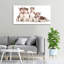 Husky Puppies - No Frame Print on Glass-2090429099-2090429098
