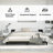 Singhai vidaXL Platform Bed Frame, Slats Support, No Mattress, Faux Leather-466228046-466228080