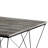 3 PCS METAL COFFEE TABLE SET IN DARK GREY-1758060828