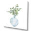 House Plants In Glass Vase, Eucalyptus Branches I - reproduction d'art sur toile traditionnelle-66817331-66817332
