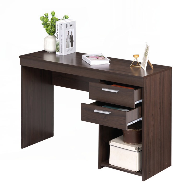 Poste de travail de bureau avec rangement Techni Mobile, espresso, Espresso