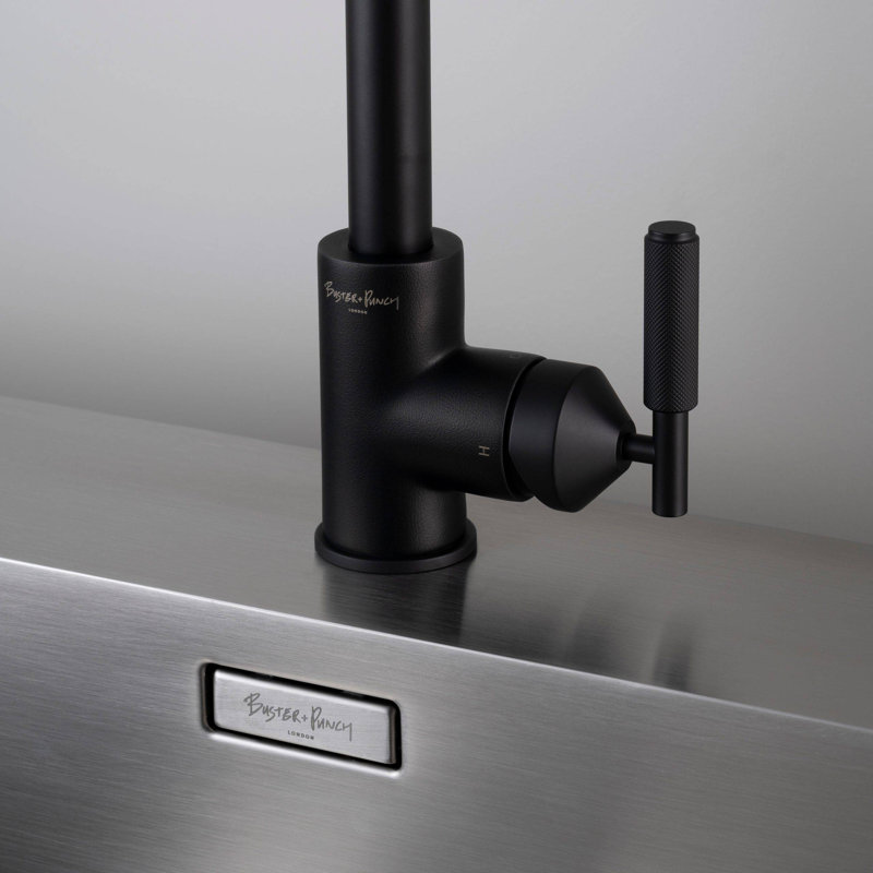 Kitchen Faucet / Mixer / Cross , Welders Black
