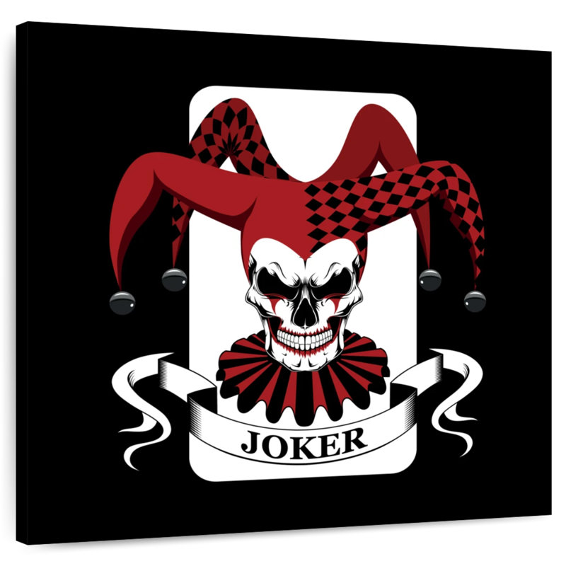 Hitzel Creepy Joker Card
