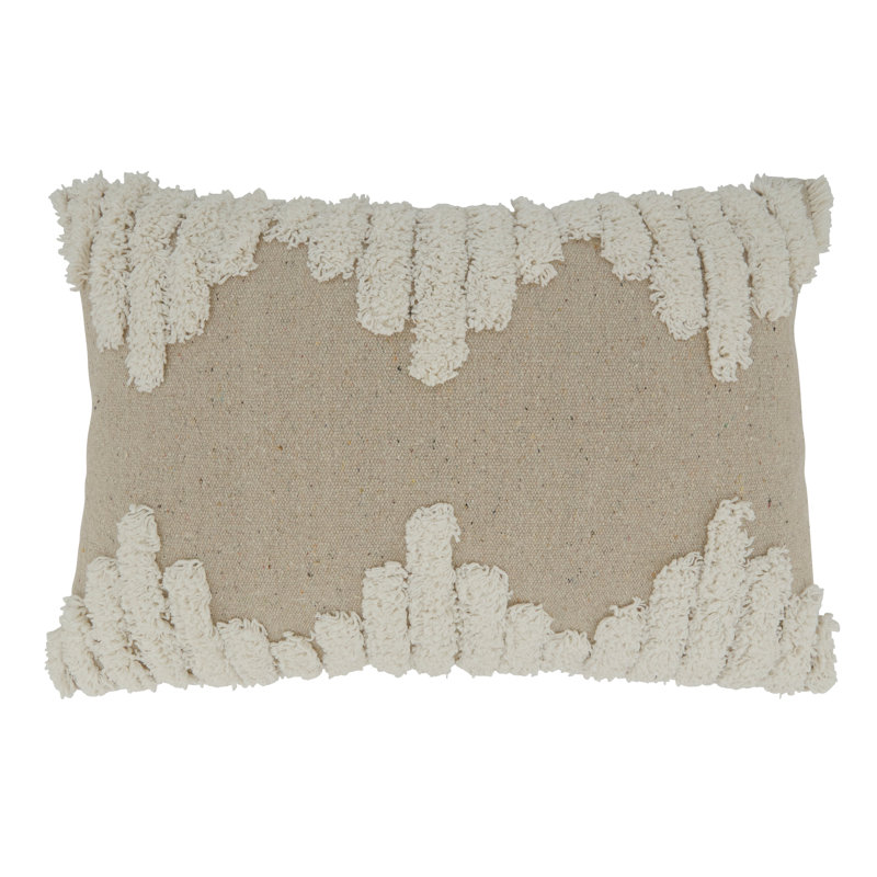 Raissa Cotton Throw Pillow, Polyester/Polyfill