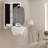 Wall-Mounted Ironing Board Cabinet, Foldable Ironing Storage Station