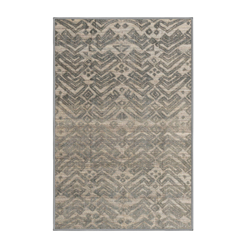 Abstract Indoor Rug, Rectangle 3' x 5'