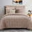 Your Lifestyle by Donna Sharp Leon Blush 3PC Cotton King Comforter Set-1788301575-1788301569