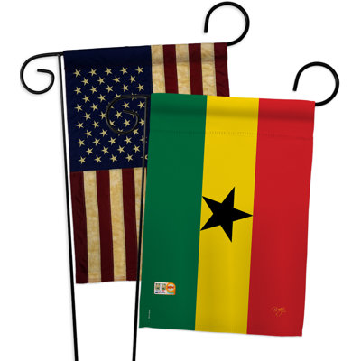 Double Sided 18.5'' H x 13'' W Polyester Garden Flag