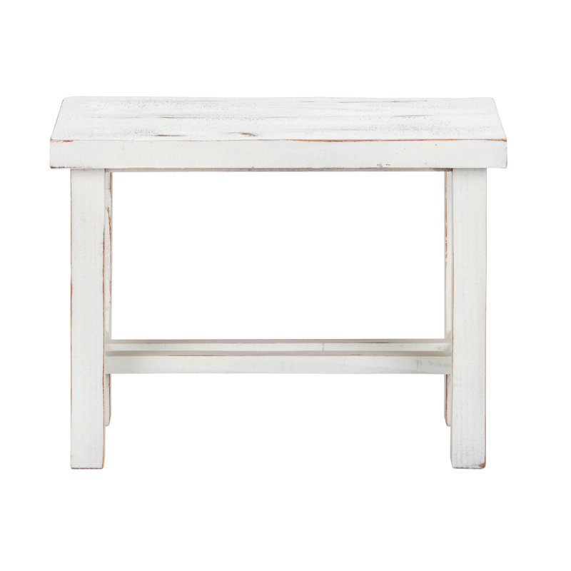 Banc en bois Wulfram, H 18 po x l 24 po x P 12 po
