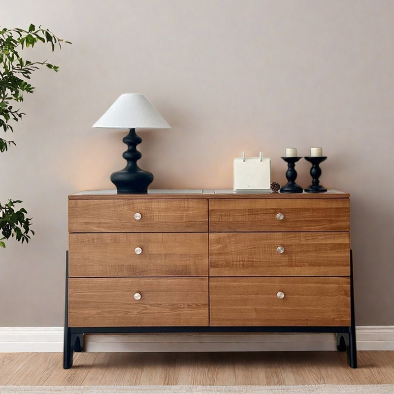 Armoire d'entrée Mid-Century, H 30,7 po x l 59,1 po x P 17,7 po 
