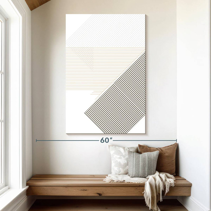 Avery Modern Lines II, 51" H x 34" W