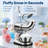 VIVOHOME Countertop Dual Blades Snow Cone Maker
