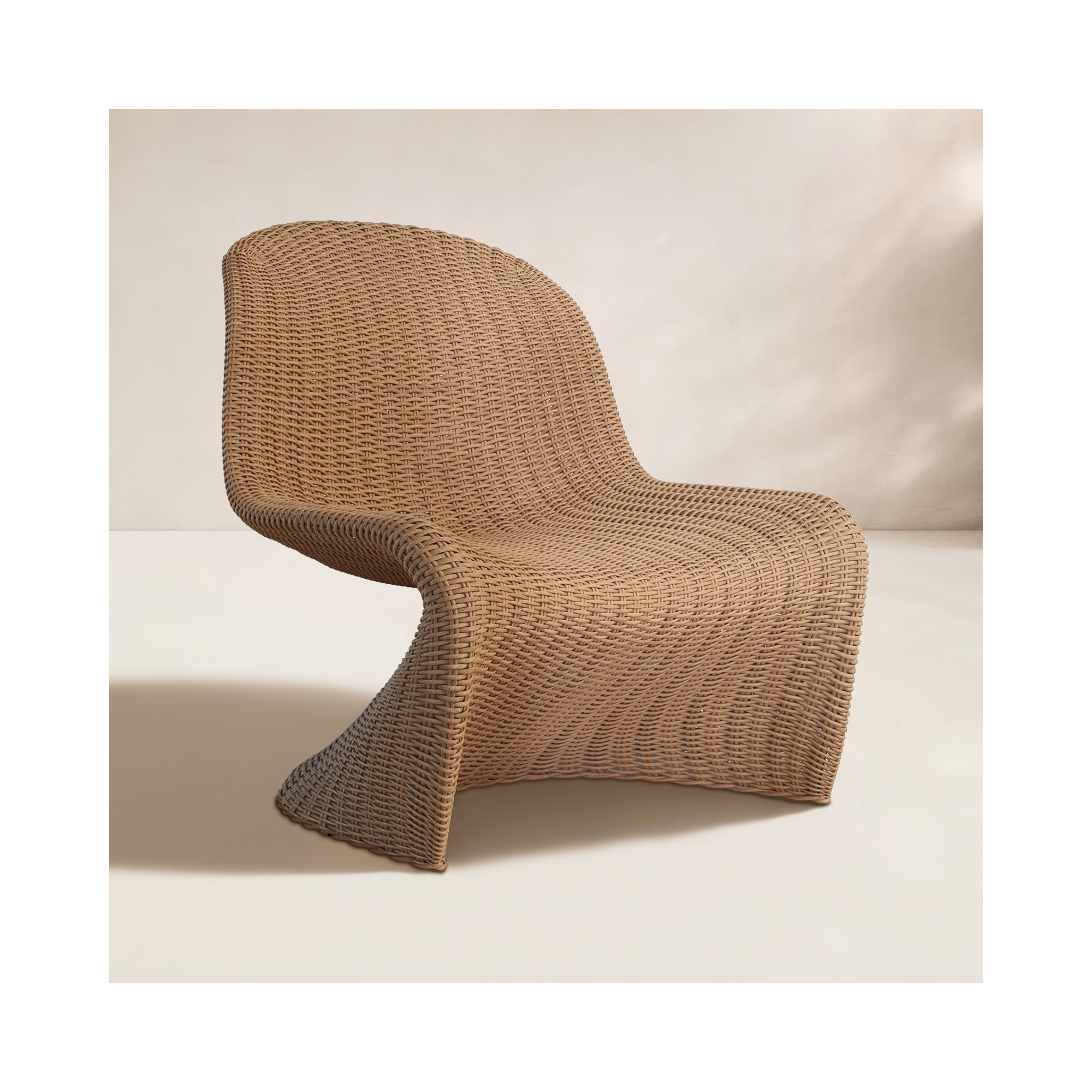 Daughtery Patio Chair, Brown