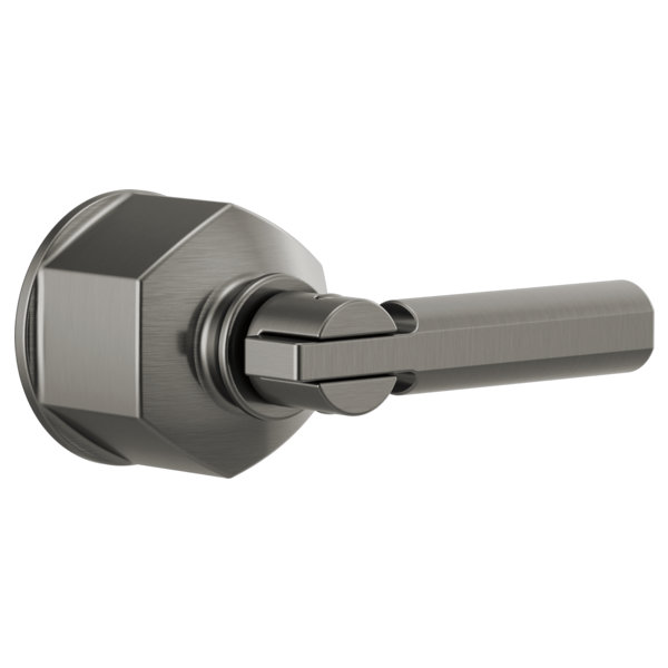 Invari® Single-Handle Floor Mount Tub Filler, Luxe Steel, Lever