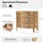Elfine Modern 27''W 3-Drawers Curves End Table with Built-In Charging Station-1174088165