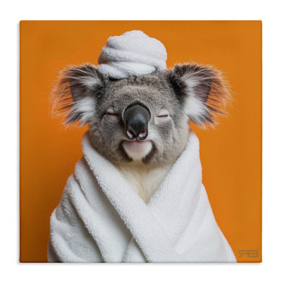 «Relaxed Bathtime Koala» par RB