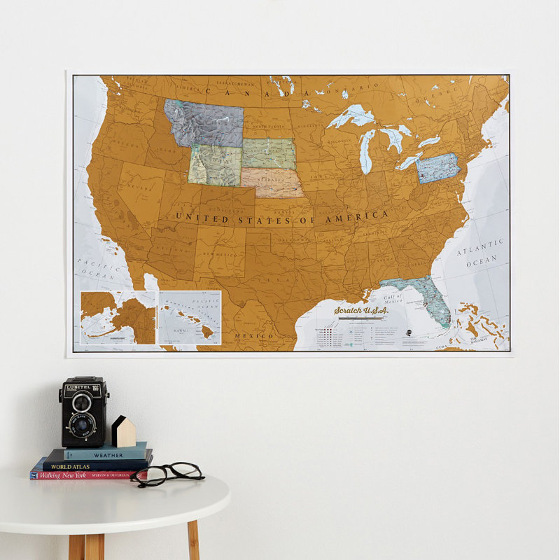 Scratch USA - No Frame Print