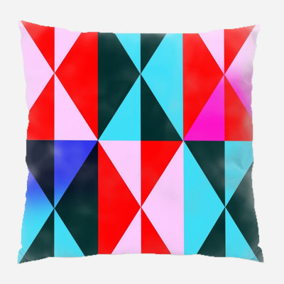 Coussin décoratif géométrique