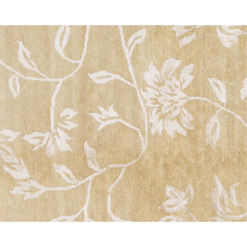 Tapis brun de haute qualité noué à la main