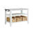 Nowell Marble Top Kitchen Island