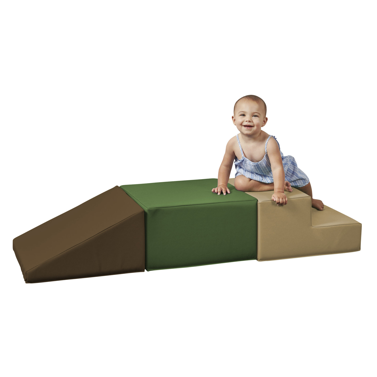 SoftScape Toddler Playtime Climber, Earthtone
